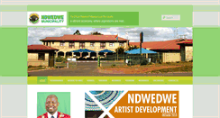 Desktop Screenshot of ndwedwe.gov.za